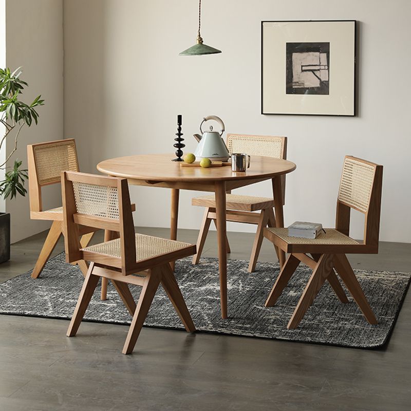 Traditional Dining Chair Wooden Open Back Side Chair for Home Clearhalo 'Dining Chairs' 'Dining Tables & Seating' 'dining_chair' 'furn' 'furn_dining_chair' 'Furniture' 'Kitchen & Dining Furniture' 1200x1200_5bc4a37a-03c8-430a-886b-a01c66a8d2fd