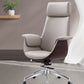 Modern Office Chair Leather Adjustable Seat Height Swivel Chair with Wheels Clearhalo 'furn' 'furn_office_chair' 'Furniture' 'Office Chairs' 'Office Furniture' 'office_chair' 1200x1200_5bc9bd03-b1b8-45e1-9273-11eb2a701977