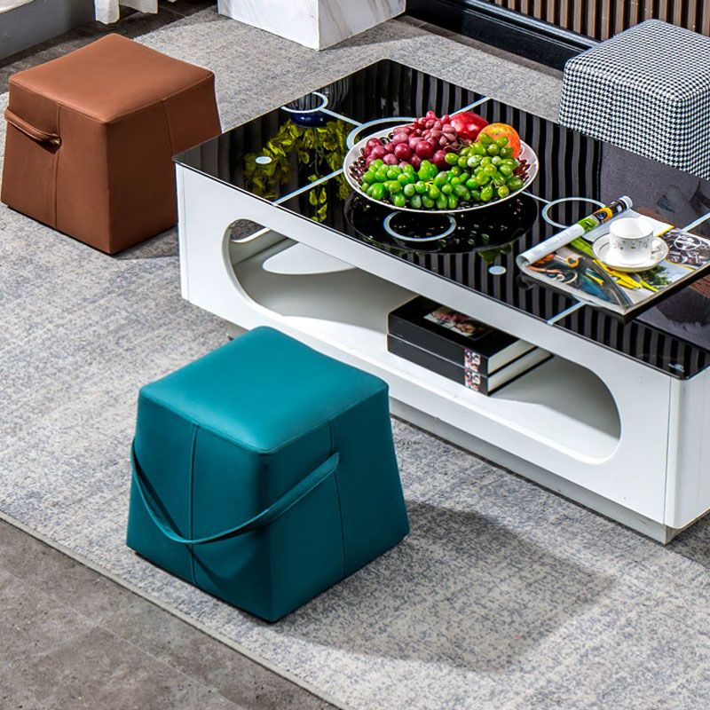 Moden Cotton Pouf Brown Scratch Resistant Pouf for Living Room Clearhalo 'furn' 'furn_ottomans_poufs' 'Furniture' 'Living Room Furniture' 'Ottomans & Poufs' 'ottomans_poufs' 1200x1200_5bcc448f-8b72-4c86-b4ce-aef7294644d4