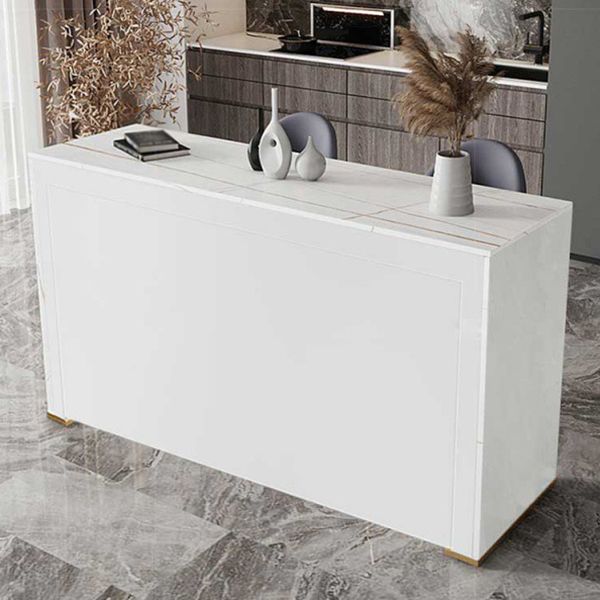 Contemporary Stone Pub Dining Set 1/2/3 Pieces Counter Table with Upholstered Stools Clearhalo 'Bar Furniture' 'furn' 'furn_home_bar_bar_sets' 'Furniture' 'Home Bars & Bar Sets' 'home_bar_bar_sets' 'Kitchen & Dining Furniture' 1200x1200_5bccc7a5-666a-476a-b194-c344d131252f