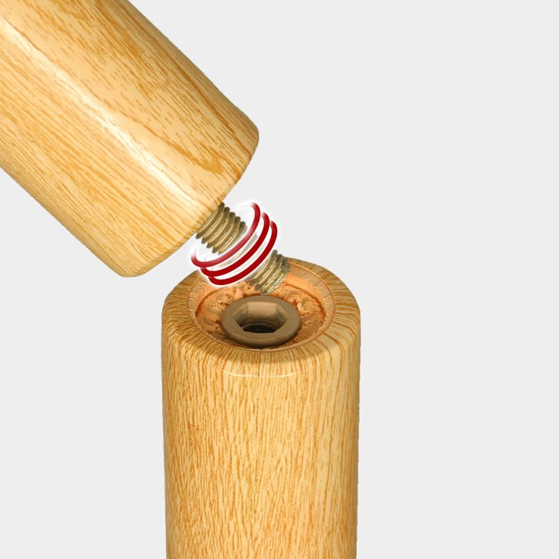 Moderner Holzschichtbügel freistehend mit Haken Eingangshalle Baumbaum