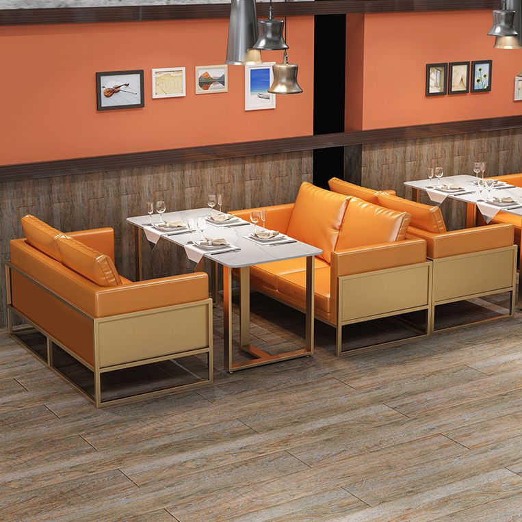 Industrial Dining Table Sintered Stone Table with Double Pedestal for Dining Room Clearhalo ' dining_table' 'Dining Tables & Seating' 'Dining Tables' 'furn' 'furn_dining_table' 'Furniture' 'furniture_dining_table' 'Kitchen & Dining Furniture' 'kitchen&dining_furn' 'kitchen' 'kitchen_dining_table' 1200x1200_5bcf7991-5cef-42ce-b7ed-d9688d42fb8e
