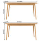 Simplicity Kitchen Solid Wood Dining Table Oval Shape Dining Table with 4 Legs Base Clearhalo ' dining_table' 'Dining Tables & Seating' 'Dining Tables' 'furn' 'furn_dining_table' 'Furniture' 'furniture_dining_table' 'Kitchen & Dining Furniture' 'kitchen&dining_furn' 'kitchen' 'kitchen_dining_table' 1200x1200_5bcfa65b-04ac-4e25-bef2-ebe902e969a5