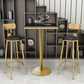 Glam Bar Pub Table Set 1/3/5 Pieces Bar Table and Stools for Dining Room Clearhalo 'Bar Furniture' 'furn' 'furn_home_bar_bar_sets' 'Furniture' 'Home Bars & Bar Sets' 'home_bar_bar_sets' 'Kitchen & Dining Furniture' 1200x1200_5bdb4d4e-c1aa-4c8d-bbb5-6eb81476a33c
