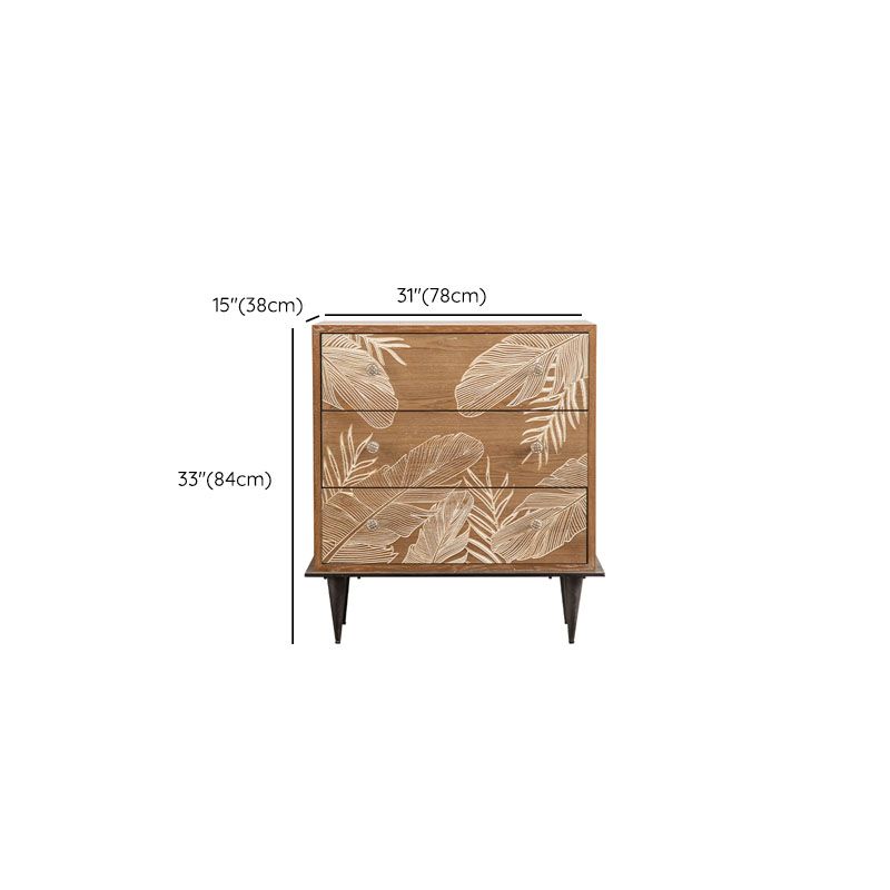 Modern Style Dresser Solid Wood Storage Chest with Drawers for Home Clearhalo 'Bedroom Furniture' 'Dressers & Chests' 'dressers_chests' 'furn' 'furn_dressers_chests' 'Furniture' 1200x1200_5bdb51f7-d19a-42a8-9977-363266d3923e