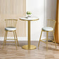 Glam Style Gold Metal Bar Table 21.6" Round Top Marble Indoor Bistro Table Clearhalo 'Bar Furniture' 'Bar Tables' 'bar_tables' 'furn' 'furn_bar_tables' 'Furniture' 'furniture_bar_tables' 'Kitchen & Dining Furniture' 'kitchen&dining_furn' 'kitchen' 1200x1200_5bdb8247-9b7d-4b42-ad0c-17e993fbf7a2