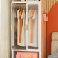 Glass Modern Style Wardrobe Closet Glass Wardrobe Cabinet for Home
