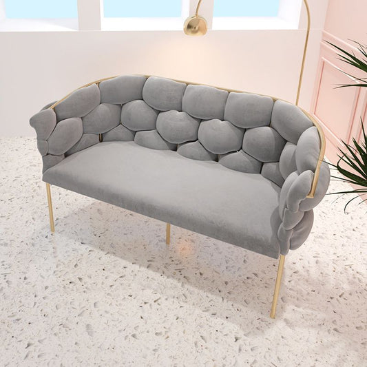 Zeitgenössischer Stofftuxedo Arm Sofe Back Rücken Standard -Sofa