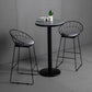 Industrial Stone Bar Table Set 1/3 Pieces Round Counter Table Set for Indoor Clearhalo 'Bar Furniture' 'furn' 'furn_home_bar_bar_sets' 'Furniture' 'Home Bars & Bar Sets' 'home_bar_bar_sets' 'Kitchen & Dining Furniture' 1200x1200_5be1bb17-1b86-4f25-bf50-a12e97414247