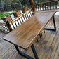 Rectangle Double Pedestal Industrial Dining Table Fixed Table of Solid Wood Clearhalo ' dining_table' 'Dining Tables & Seating' 'Dining Tables' 'furn' 'furn_dining_table' 'Furniture' 'furniture_dining_table' 'Kitchen & Dining Furniture' 'kitchen&dining_furn' 'kitchen' 'kitchen_dining_table' 1200x1200_5be1ffda-4c17-4071-b73e-c496fb331acd