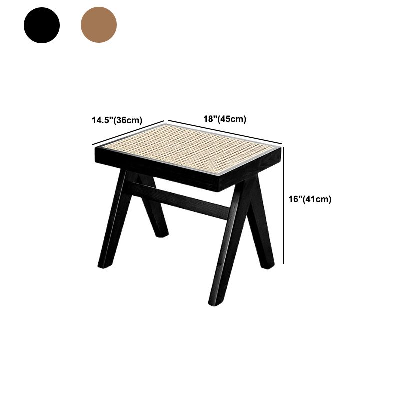 Tropical Entryway Bedroom Bench Solid Wood Seating Bench with Legs Clearhalo 'Benches' 'Chairs & Seating' 'furn' 'furn_benches' 'Furniture' 'Living Room Furniture' 1200x1200_5be8a1d3-4c50-41cd-a71a-cf3e8fb83eb9