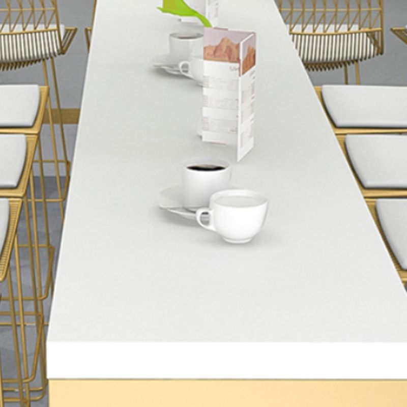Glam Rectangle Wood Counter Table 1/6/11 Pieces Bar Table Set for Cafe Clearhalo 'Bar Furniture' 'furn' 'furn_home_bar_bar_sets' 'Furniture' 'Home Bars & Bar Sets' 'home_bar_bar_sets' 'Kitchen & Dining Furniture' 1200x1200_5be8dac8-c41c-46d1-abea-07fdda35f544