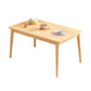 Industrial Rectangle MDF Dining Table Standard Kitchen Dining Table with 4 Legs Clearhalo ' dining_table' 'Dining Tables & Seating' 'Dining Tables' 'furn' 'furn_dining_table' 'Furniture' 'furniture_dining_table' 'Kitchen & Dining Furniture' 'kitchen&dining_furn' 'kitchen' 'kitchen_dining_table' 1200x1200_5bea1412-e27b-4d67-84db-02e3b4b6ea4b