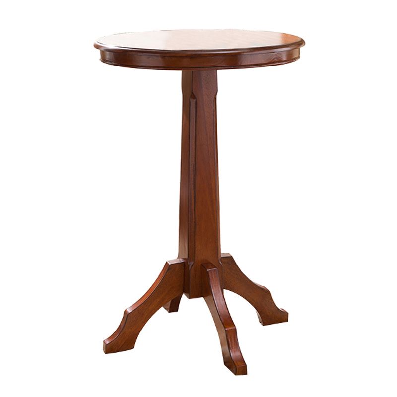Modern 1/2/3 Pieces Solid Wood Pub Table Set Round Counter Table for Dining Room Clearhalo 'Bar Furniture' 'furn' 'furn_home_bar_bar_sets' 'Furniture' 'Home Bars & Bar Sets' 'home_bar_bar_sets' 'Kitchen & Dining Furniture' 1200x1200_5bea2b86-6f28-4bcf-a20a-2ffc81e2f371