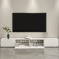 Faux Wood Media Console Contemporary White TV Stand Console with Drawers Clearhalo 'furn' 'furn_tv_stands_entertainment_centers' 'Furniture' 'Living Room Furniture' 'TV Stands & Entertainment Centers' 'TV Stands & Media Storage Furniture' 'tv_stands_entertainment_centers' 1200x1200_5bedc569-46e1-4445-8772-c8c8d802b33a