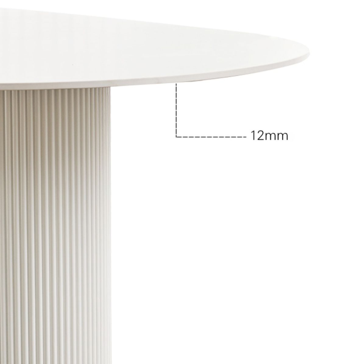 Contemporary Dining Table White Sintered Stone Double Pedestal Desk Clearhalo 'Dining Tables & Seating' 'Dining Tables' 'dining_table' 'furn' 'furn_dining_table' 'Furniture' 'Kitchen & Dining Furniture' 1200x1200_5bee5440-b9b1-49cf-9266-06aa4de9acbc