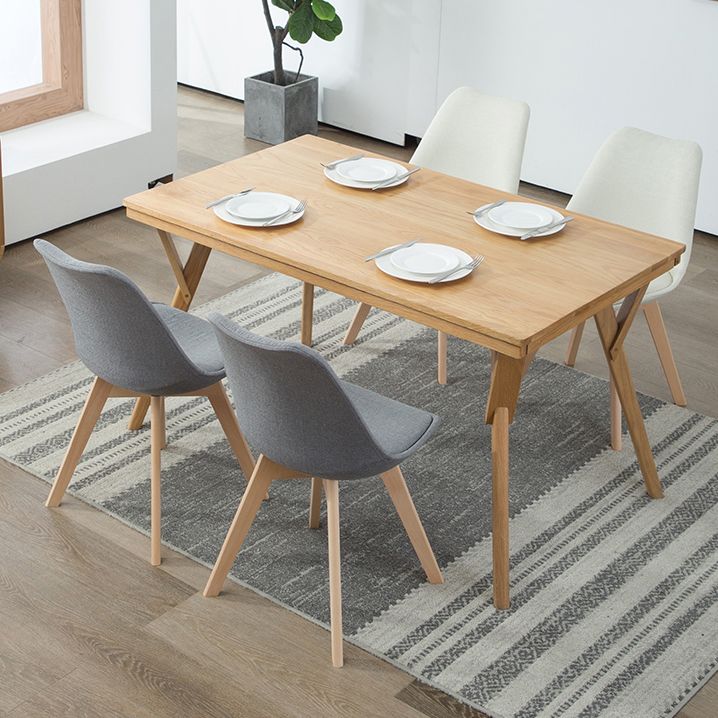 Scandinavian Bedroom Upholstered Side Chair Matte Finish Parsons Dining Chair Clearhalo ' kitchen&dining_furn' 'Dining Chairs' 'Dining Tables & Seating' 'dining_chair' 'Furniture' 'furniture_dining_chair' 'Kitchen & Dining Furniture' 'kitchen' 1200x1200_5bee8331-0316-4f87-97d7-adeee1942136