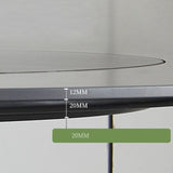 Convertible Dining Table Round Stone Dining Table with Pedestal