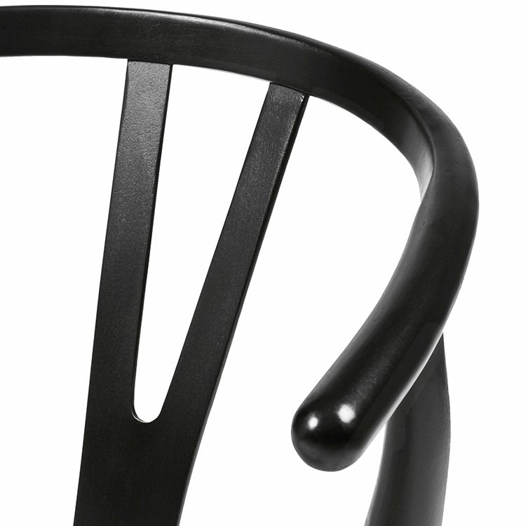 Modern Style Side Chair Low Back Solid Wood Dining Chair for Home