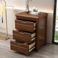 15.6-inch Width Storage Chest Solid Wood Contemporary Dresser