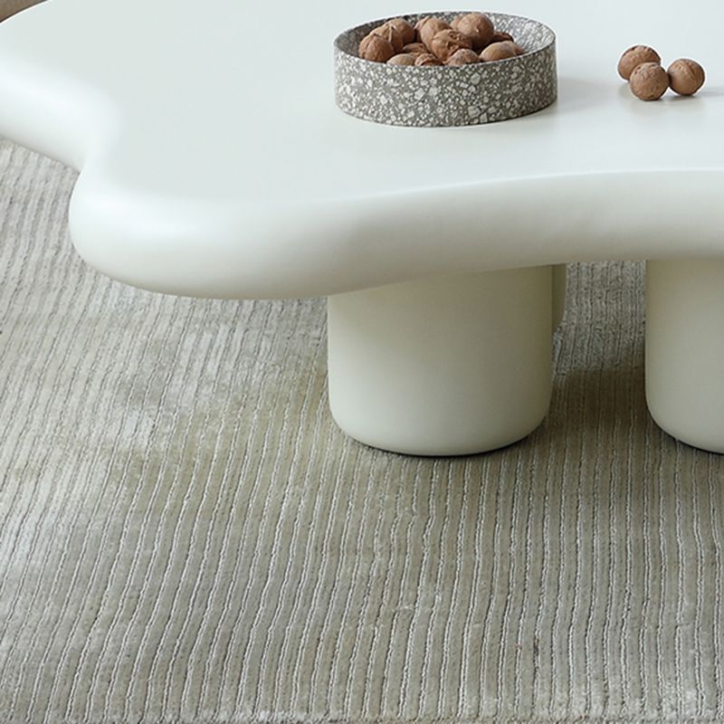 14"H Contemporary Coffee Table White Single Coffee Cocktail Table Clearhalo 'Coffee & Accent Tables' 'Coffee Tables' 'coffee_tables' 'furn' 'furn_coffee_tables' 'Furniture' 'Living Room Furniture' 1200x1200_5bf65c42-dfed-4a0c-8efa-d14a78632a01