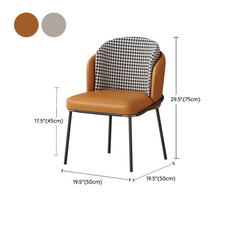 Runde Esstisch Set mit Metallbasis 1/5 Stücke moderne Esseet -Set für Küche