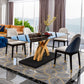 Traditional Luxury Dining Table Sintered Stone Table with Pedestal Base for Dining Room Clearhalo ' dining_table' 'Dining Tables & Seating' 'Dining Tables' 'furn' 'furn_dining_table' 'Furniture' 'furniture_dining_table' 'Kitchen & Dining Furniture' 'kitchen&dining_furn' 'kitchen' 'kitchen_dining_table' 1200x1200_5bfa48f4-afd1-434e-b0aa-8d2dc67b045a