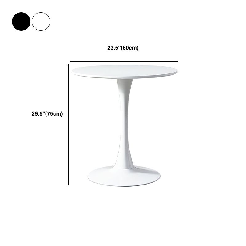 Contemporary Wood Round Dining Set Plastic 1/2/3 Pieces Dining Furniture for Home Clearhalo 'Dining Room Sets' 'Dining Tables & Seating' 'dining_room_set' 'furn' 'furn_dining_room_set' 'Furniture' 'Kitchen & Dining Furniture' 1200x1200_5bfcabd4-1129-444d-8f35-fc663e9caa41