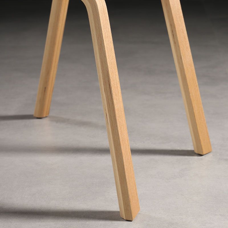 Contemporary Style Dining Chair Arm Side Chairs with Wooden Legs Clearhalo 'Dining Chairs' 'Dining Tables & Seating' 'dining_chair' 'Furniture' 'furniture_dining_chair' 'Kitchen & Dining Furniture' 1200x1200_5bfeb479-0c96-4756-b45b-8b7a2cd98d9a