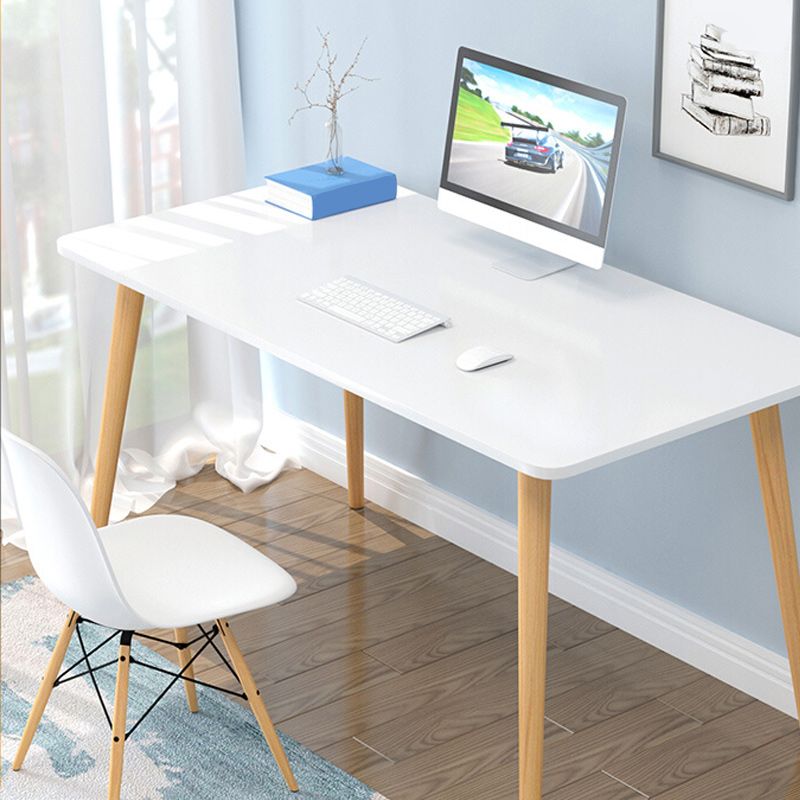 Contemporary Style Writing Desk Dormitory Study Room Office Desk Clearhalo 'Furniture' 'furniture_office_desk' 'Office Desks' 'Office Furniture' 'office_desk' 1200x1200_5c01d897-7ea1-4cb4-b66b-6ea25555c3fe
