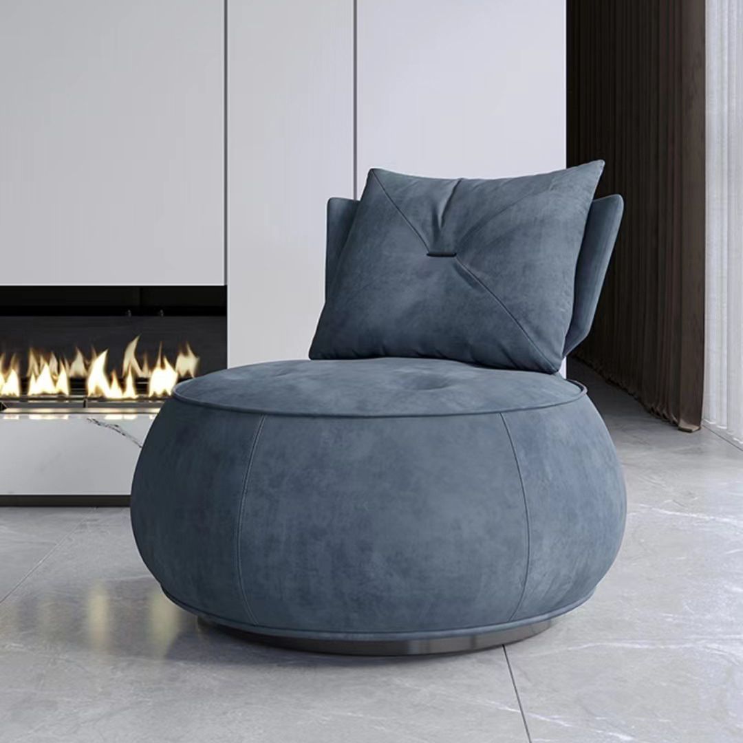 Contemporary Solid Color Lounge Chair Living Room Swivel Side Chair Clearhalo 'Accent Chairs' 'accent_chairs' 'Chairs & Seating' 'furn' 'furn_accent_chairs' 'Furniture' 'Living Room Furniture' 1200x1200_5c023052-d9d4-4909-a9aa-49948ee8f9a6