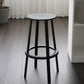 Modern Rotatable Backless Counter Stool Iron Cafe Bar Stool with Pedal Clearhalo 'Bar Furniture' 'Bar Stools' 'bar_stools' 'furn' 'furn_bar_stools' 'Furniture' 'Kitchen & Dining Furniture' 1200x1200_5c040e4c-0e99-4fbe-9f1d-6a115a2bfe06