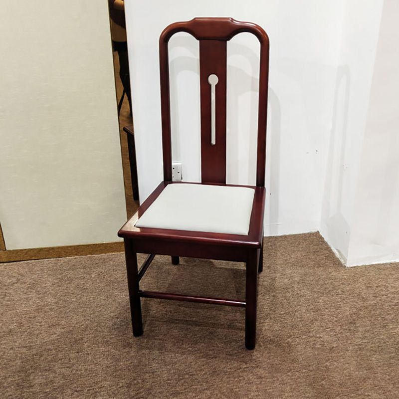 Traditionele keuken Dining Side stoel houten zijdestoelen