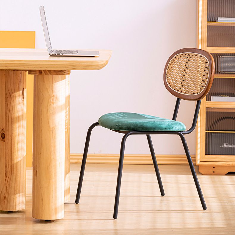 Modern Style Metal Dining Room Kitchen Chairs Set Open Back Dining Side Chair Clearhalo ' kitchen&dining_furn' 'Dining Chairs' 'Dining Tables & Seating' 'dining_chair' 'furn' 'furn_dining_chair' 'Furniture' 'furniture_dining_chair' 'Kitchen & Dining Furniture' 'kitchen' 1200x1200_5c0a41f6-e2af-45c9-bc8a-fe9c75f43fa8