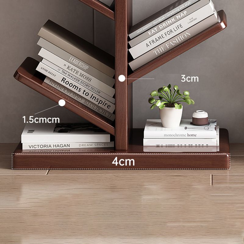 Scandinavian Open Back Vertical Bookshelf Wooden Bookcase with Shelves Clearhalo 'Bookcases' 'furn' 'furn_bookcases' 'Furniture' 'Office Furniture' 1200x1200_5c0d4462-8b1f-41cb-b5c0-8b0eb71332ca