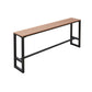 1/2/5 Pieces Modern Bar Table Set Rectangle Plastic Wood Counter Table with High Stools Clearhalo 'Bar Furniture' 'furn' 'furn_home_bar_bar_sets' 'Furniture' 'Home Bars & Bar Sets' 'home_bar_bar_sets' 'Kitchen & Dining Furniture' 1200x1200_5c108310-bb28-4f06-93c4-252060288a00