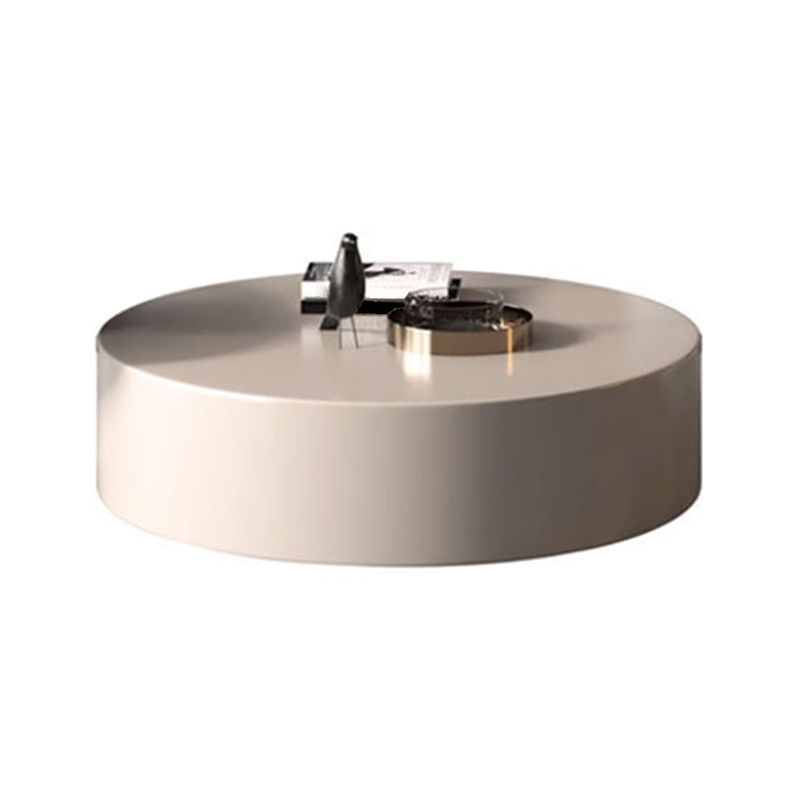 North European Round Coffee Table Wood 1 Cocktail Table with Drawers Clearhalo 'Coffee & Accent Tables' 'Coffee Tables' 'coffee_tables' 'furn' 'furn_coffee_tables' 'Furniture' 'Living Room Furniture' 1200x1200_5c128d78-45e0-48f6-9676-2f71b603b866