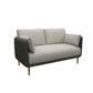 Contemporary Fabric Cushions Sofa 33.46"High Pillow Top Arm Sofa for Restaurant Clearhalo 'furn' 'furn_sofas' 'Furniture' 'furniture_sofas' 'kitchen' 'kitchen_sofas' 'Living Room Furniture' 'Sofa' 'sofas' 1200x1200_5c1431a0-0eeb-436a-8e8e-03a278d6a681