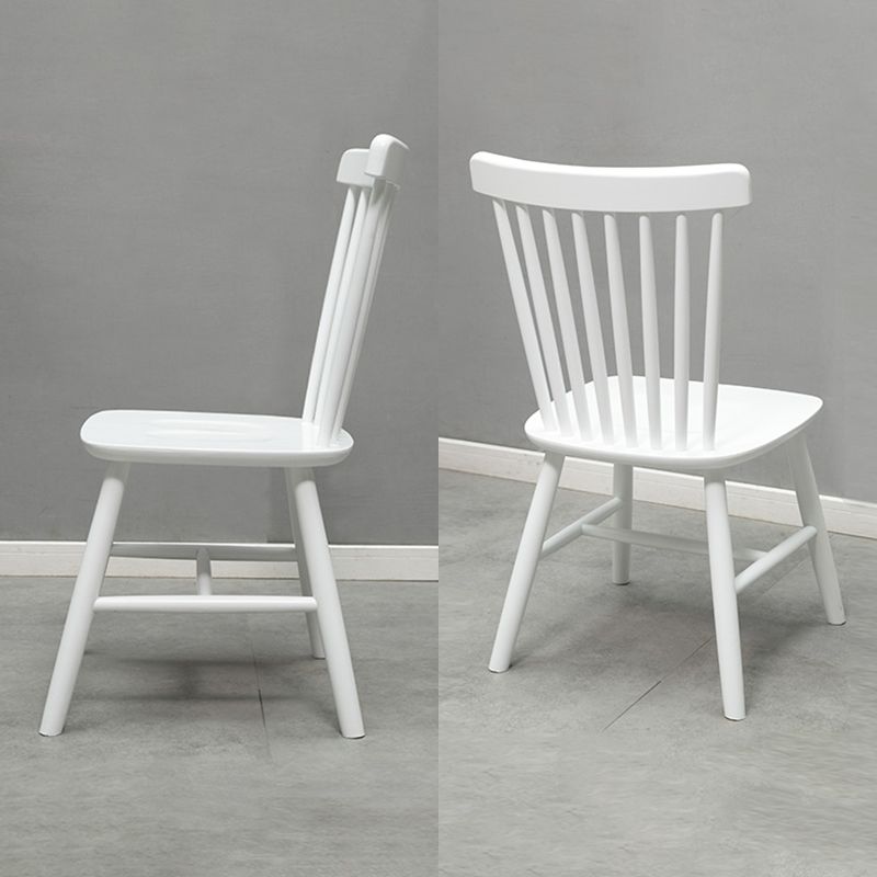 Sedia da pranzo in stile moderno in legno sedia posteriore per la sala da pranzo