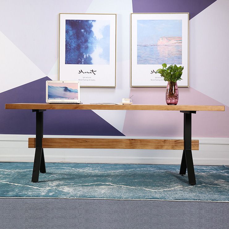 Modern 1/2/3/7 Pieces Dining Set Solid Wood Trestle Indoor Dinette Set Clearhalo 'Dining Room Sets' 'Dining Tables & Seating' 'dining_room_set' 'furn' 'furn_dining_room_set' 'Furniture' 'Kitchen & Dining Furniture' 1200x1200_5c185841-28f8-4f6d-bd9a-c78003ab171e