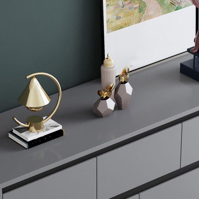 Contemporary Horizontal Double Dresser Wood Storage Chest Dresser for Bedroom Clearhalo 'Bedroom Furniture' 'Dressers & Chests' 'dressers_chests' 'furn' 'furn_dressers_chests' 'Furniture' 1200x1200_5c1a0ca5-7278-4962-8919-ac6624294496