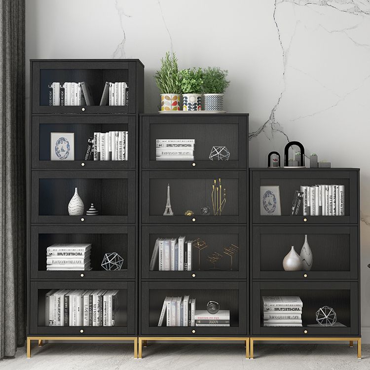 Glam Bookshelf Standard Wooden Shelf Bookcase with Cabinets for Office Clearhalo 'Bookcases' 'furn' 'furn_bookcases' 'Furniture' 'furniture_bookcases' 'Office Furniture' 1200x1200_5c1a63b6-29fa-4b88-920c-f681077aa051