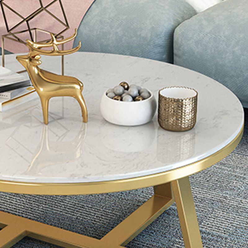 Moderner minimalistischer Couchtisch runder Couchtisch für Wohnzimmer