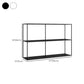 Libreria in metallo orizzontale Modern Style Open Back scaffale con scaffali