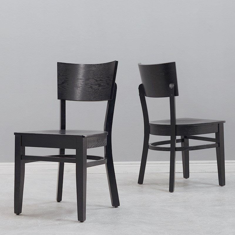 Open Back Armless Dining Chairs Indoor Side Chairs with Wood Legs (Set of 2) Clearhalo ' kitchen&dining_furn' 'Dining Chairs' 'Dining Tables & Seating' 'dining_chair' 'furn' 'furn_dining_chair' 'Furniture' 'furniture_dining_chair' 'Kitchen & Dining Furniture' 'kitchen' 1200x1200_5c1f2bd5-fa8a-48f6-9b5d-54d030ba6b20