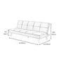 Scandinavian Spleeper Velvet/Fabric Sofa 47.24"/64.96"/70.08" Wide Armless Sofa Bed Clearhalo 'furn' 'furn_sofas' 'Furniture' 'furniture_sofas' 'kitchen' 'kitchen_sofas' 'Living Room Furniture' 'Sofa' 'sofas' 1200x1200_5c26db09-d11c-40a9-a4a2-4bc2cf8ee012
