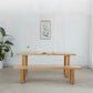 Rectangle Wooden Table in Nature Modern Pine Table with Double Pedestal Clearhalo ' dining_table' 'Dining Tables & Seating' 'Dining Tables' 'furn' 'furn_dining_table' 'Furniture' 'furniture_dining_table' 'Kitchen & Dining Furniture' 'kitchen&dining_furn' 'kitchen' 'kitchen_dining_table' 1200x1200_5c2943fc-aa26-4d31-a141-62e3d98dfdcc