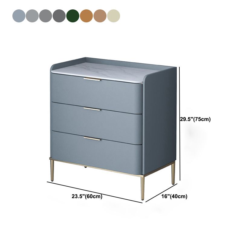 15.74" Wide Modern Accent Chest with 3/4/5 Drawers Straight Legs Chest