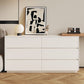Contemporary Bedroom With Drawer White Solid Wood Lighted Mirror Dressing Table