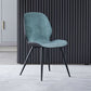 Contemporary Parsons Side Chair Matte Finish Armless Chair for Brasserie Clearhalo ' kitchen&dining_furn' 'Dining Chairs' 'Dining Tables & Seating' 'dining_chair' 'Furniture' 'furniture_dining_chair' 'Kitchen & Dining Furniture' 'kitchen' 1200x1200_5c3071a0-a809-4e00-9ce1-fa336f112038